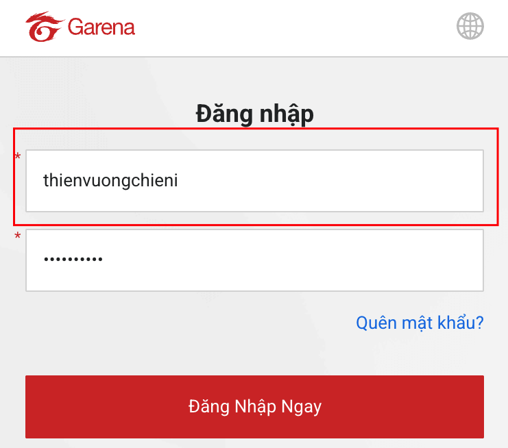 check login garena